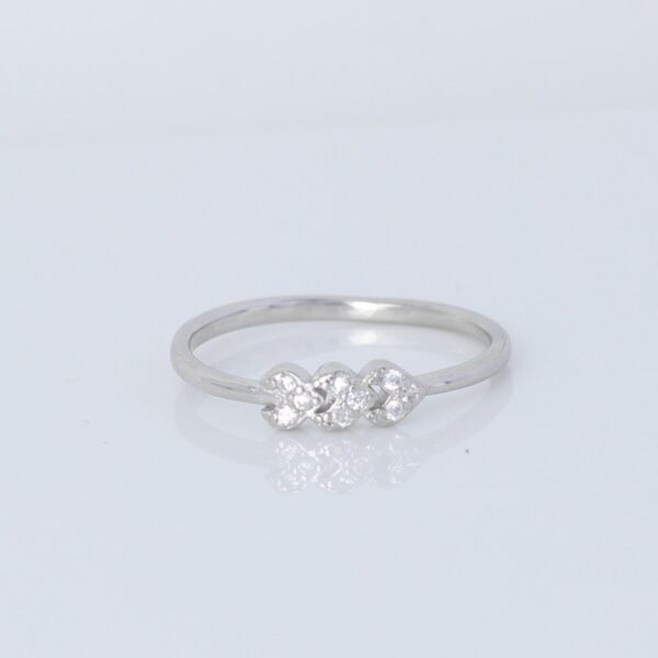 Arrow Flow – 925 Silver Chevron Ring