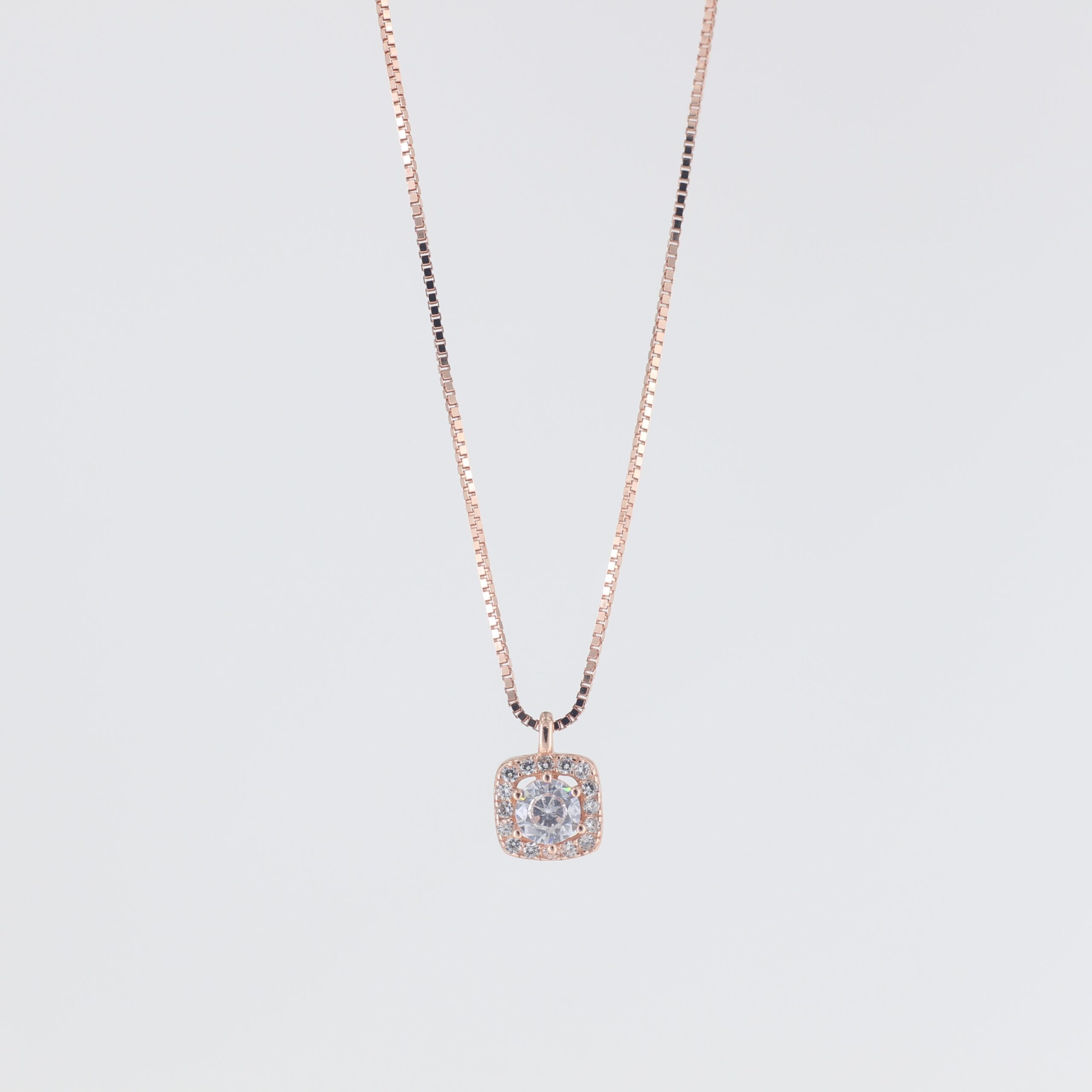 Lumière Rose Cushion Pendant