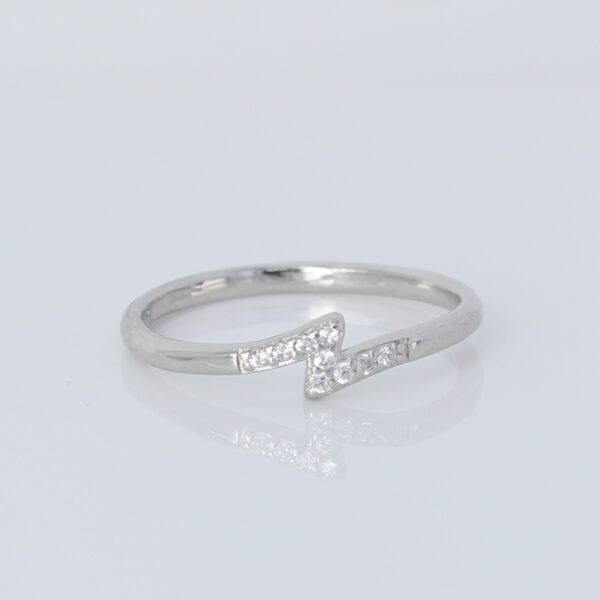 Zest Bolt – 925 Silver Lightning-Z Ring